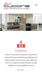 Mobile Screenshot of cocinascuccine.es